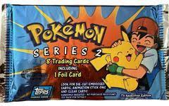 Pokemon Topps Series 2 Trading Cards TV Animation Edition