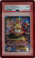Pokemon PSA 9 M Alakazam EX 118/124 Full Art Fates Collide