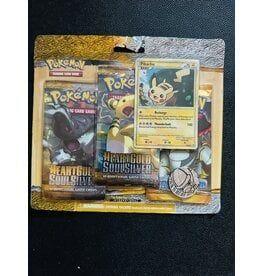 HGSS Base x2 & Legends Awakened 3-pack blister (Pikachu)
