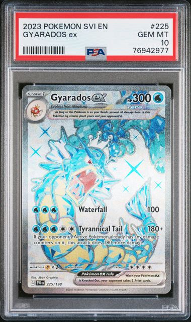 Pokemon PSA 10 Gyarados ex Scarlet & Violet