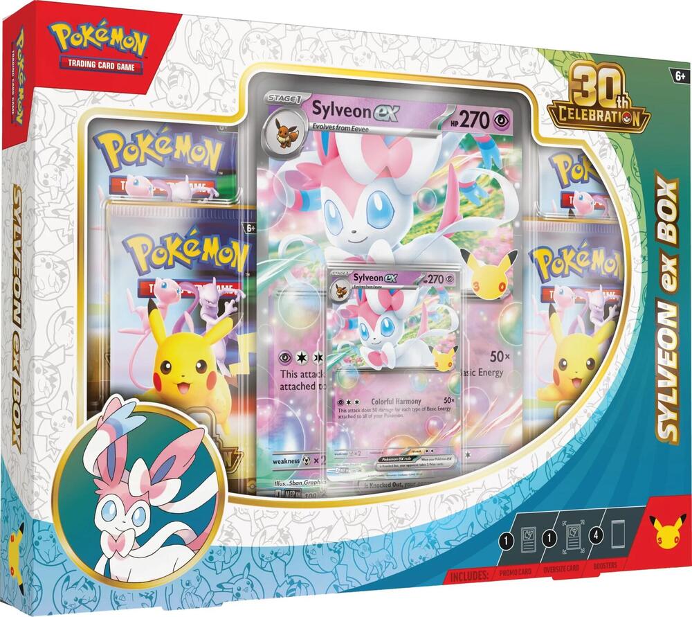 30th Celebration Sylveon Ex Box