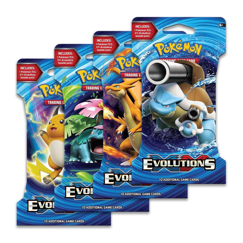 Xy Evolutions Sleeved Booster Pack