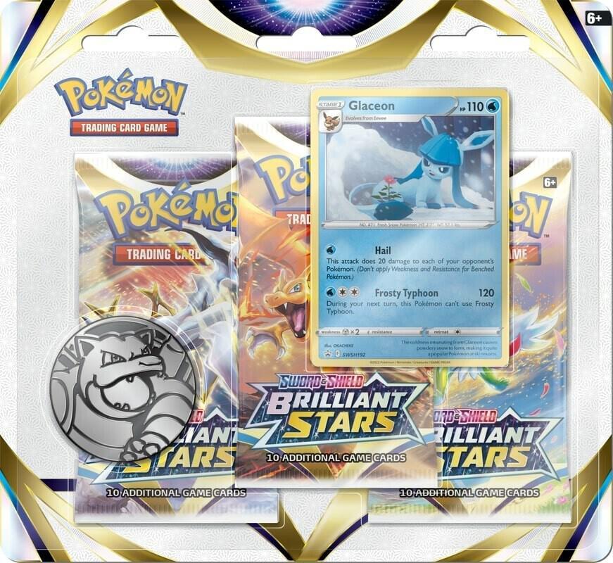 Brilliant Stars 3 pack Blister [Glaceon]