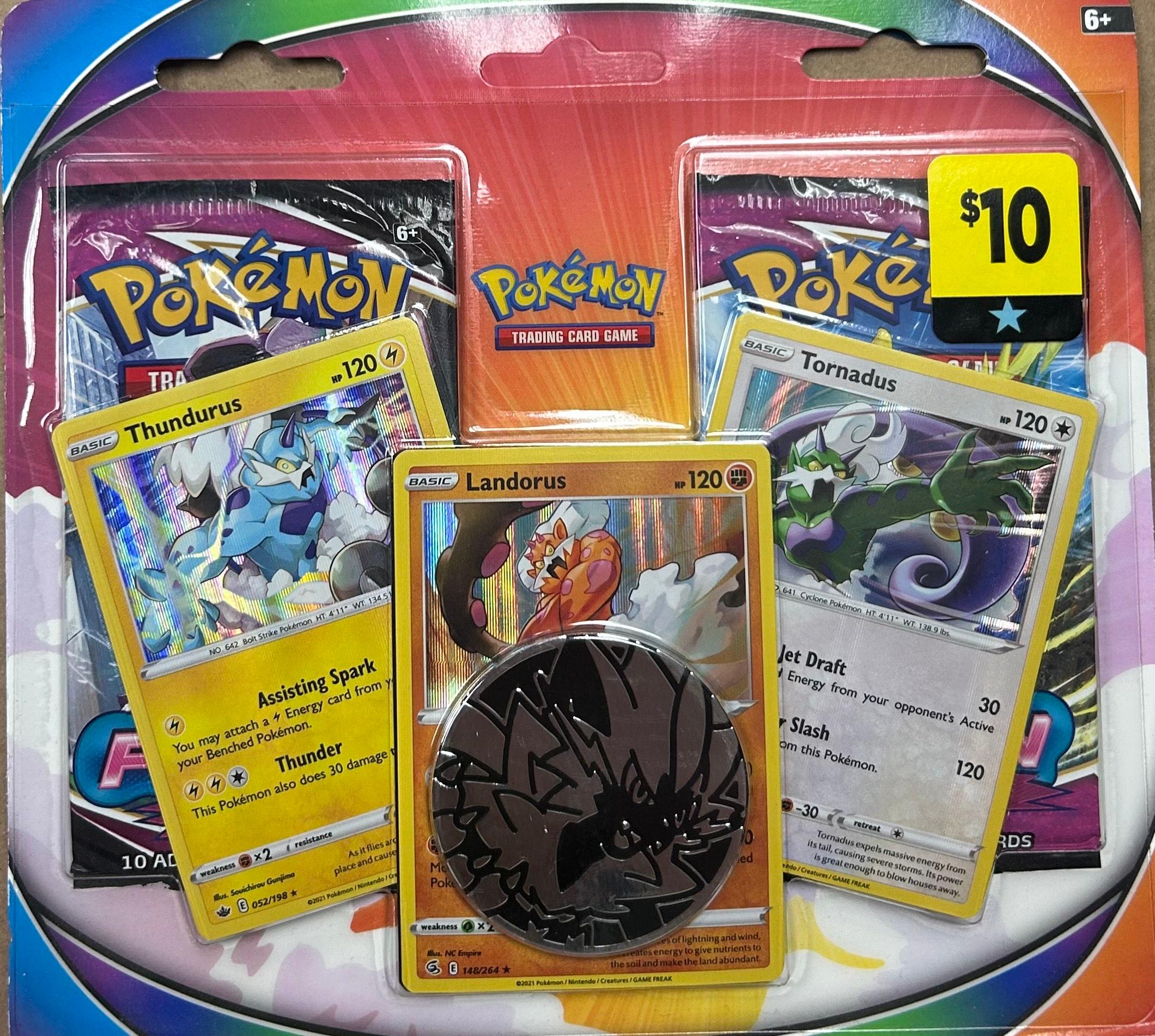 Fusion Strike 2 Pack Blister (Landorus, Tornadus, Thundurus)