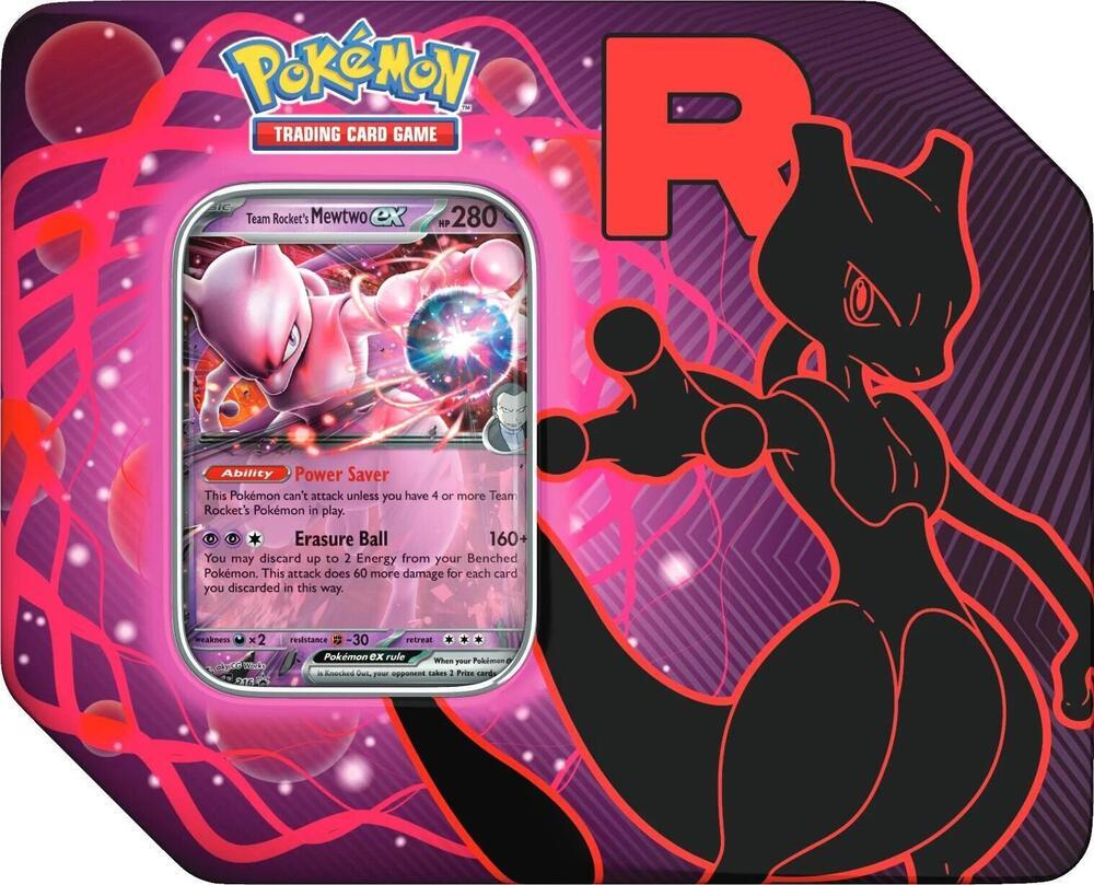 Lata del Team Rocket [Mewtwo Ex del Team Rocket]