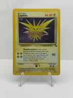 Pokemon Zapdos 15/62 Fossil Holo Heavy Play