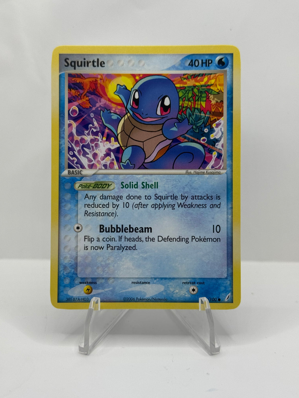 Pokemon Squirtle 64/100 Crystal Guardians Non Holo Near Mint