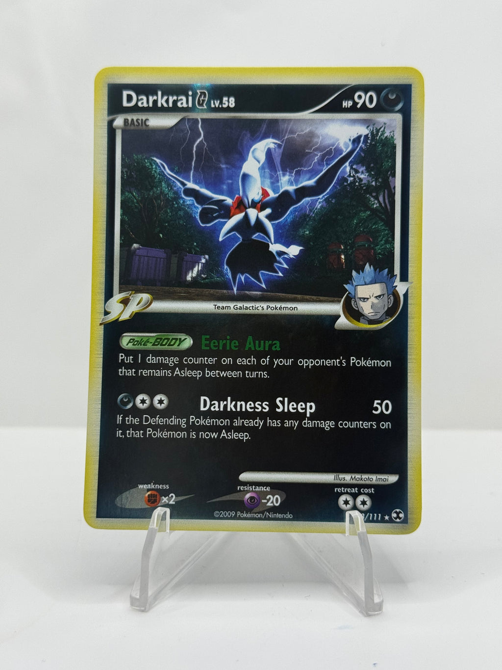 Pokemon Darkrai LV. 58 3/111 Rising RIvals Reverse Holo Near Mint