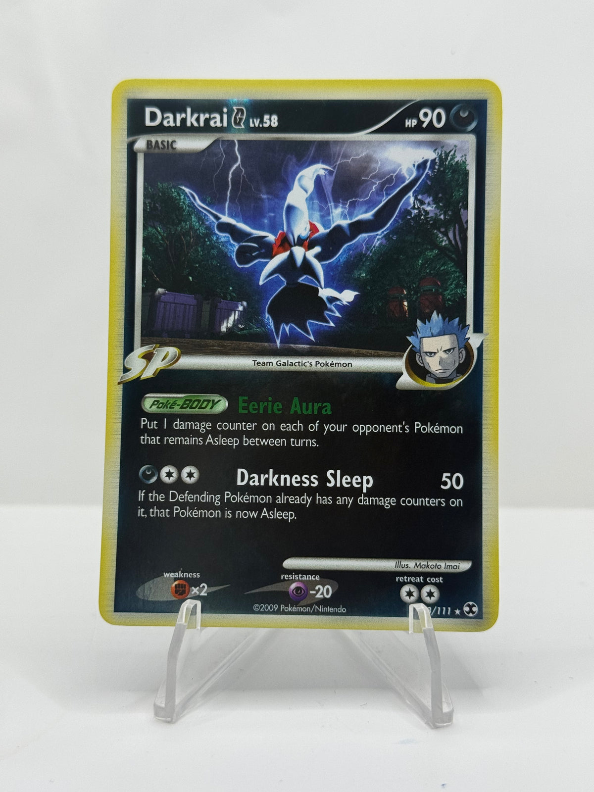 Pokemon Darkrai LV. 58 3/111 Rising RIvals Reverse Holo Near Mint