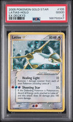 Pokemon PSA 2 Latias 105/107 Gold Star Deoxys