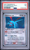 Pokemon PSA 7 Salamance ex Holo Power Keepers