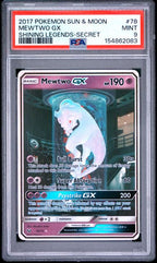 Pokemon PSA 9 Mewtwo GX 78/73 Secret Shining Legends