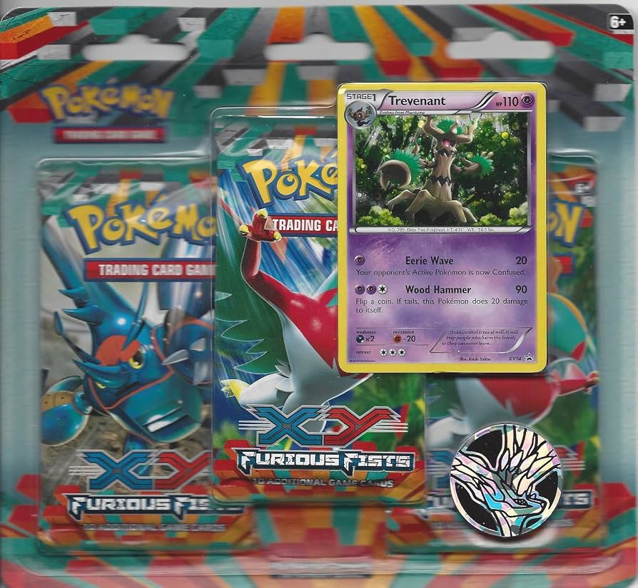 Furious Fists 3 Pack Blister [Trevenant]