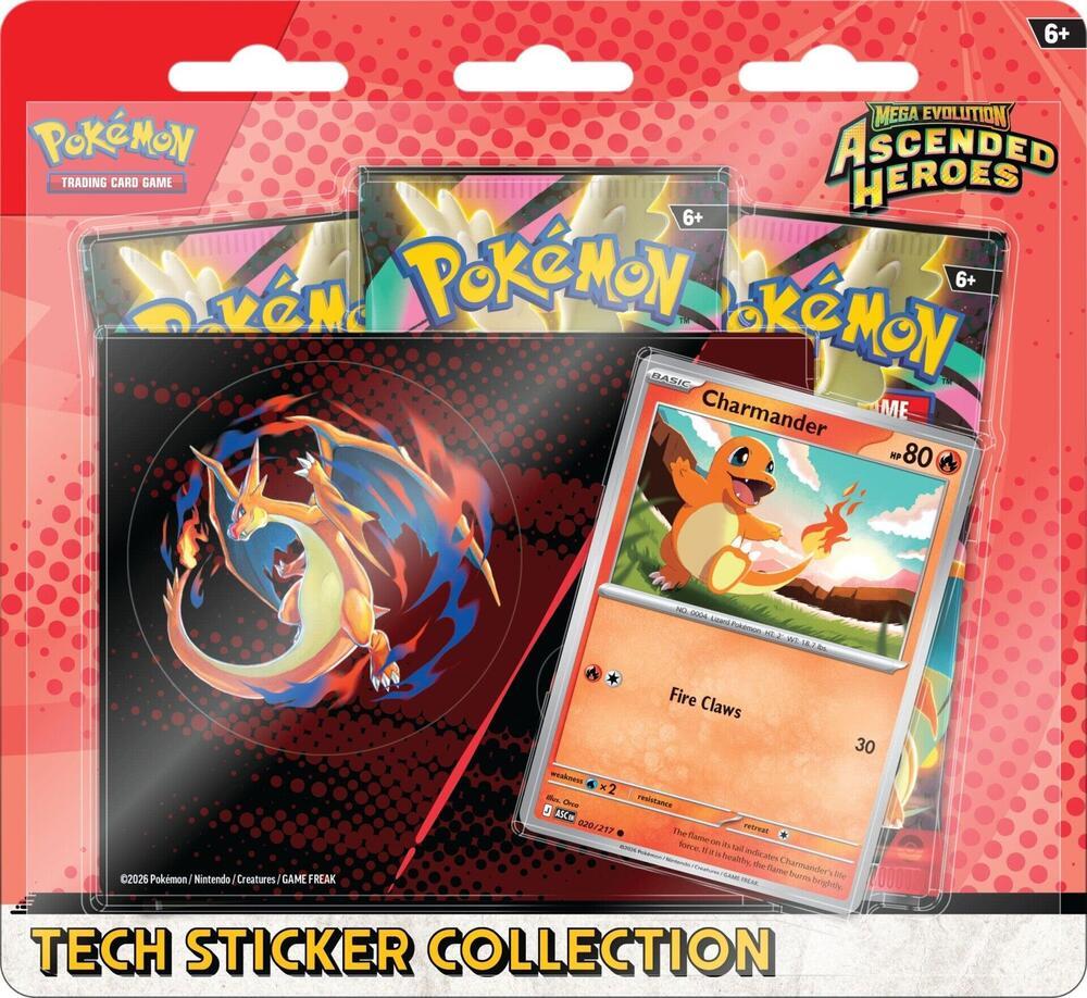 Ascended Heroes Tech Sticker Collection [Charmander]