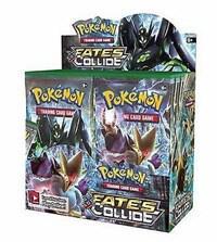 Caja de sobres XY Fates Collide, no está a la venta