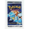 Base Set Booster Pack Unlimited Blastoise "light