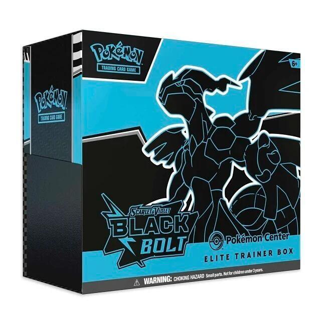 Black Bolt Elite Trainer Box Pokemon Center