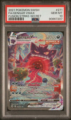 Pokemon PSA 10 Gengar VMAX 271/264 Full Art Secret Fusion Strike