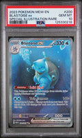 Pokemon PSA 10 Blastoise ex 200/165 SIR 151